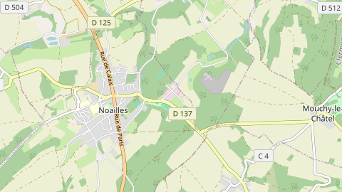 Carte de localisation de l'évènement