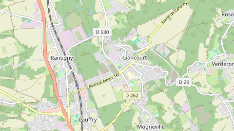 Carte de localisation de l'évènement