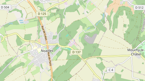 Carte de localisation de l'évènement