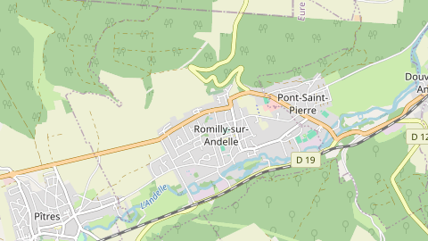 Carte de localisation de l'évènement