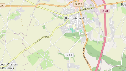 Carte de localisation de l'évènement