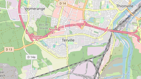Carte de localisation de l'évènement