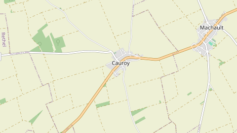 Carte de localisation de l'évènement
