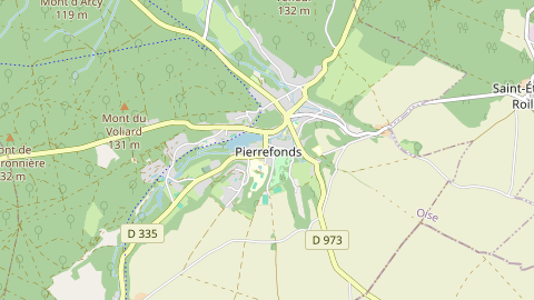 Carte de localisation de l'évènement