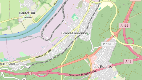 Carte de localisation de l'évènement