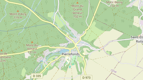 Carte de localisation de l'évènement