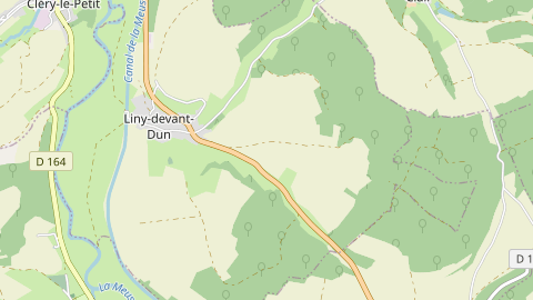 Carte de localisation de l'évènement