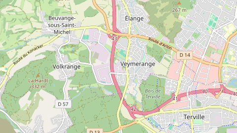 Carte de localisation de l'évènement