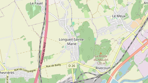 Carte de localisation de l'évènement