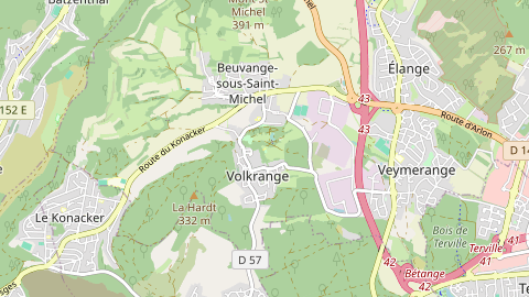 Carte de localisation de l'évènement