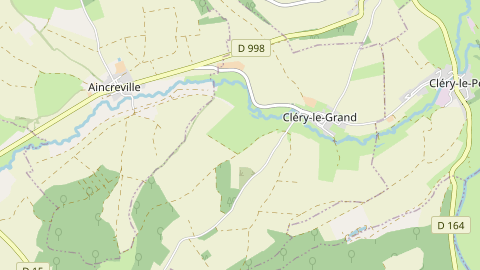 Carte de localisation de l'évènement