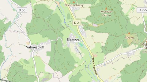 Carte de localisation de l'évènement