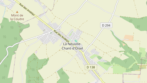 Carte de localisation de l'évènement