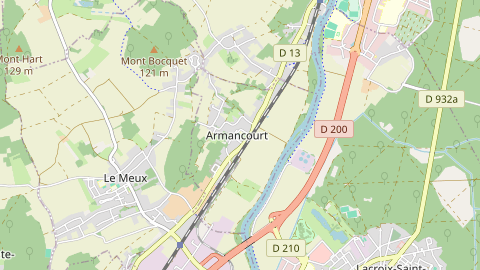 Carte de localisation de l'évènement