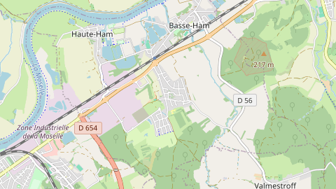 Carte de localisation de l'évènement