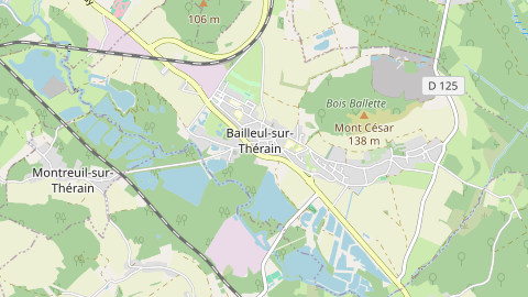 Carte de localisation de l'évènement