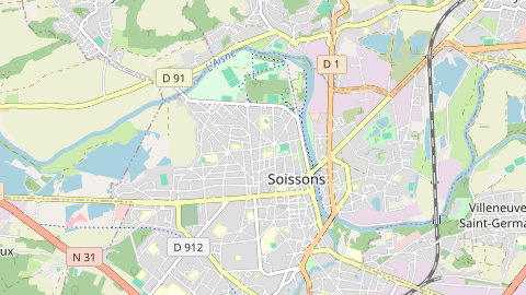 Carte de localisation de l'évènement