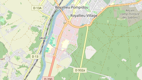 Carte de localisation de l'évènement