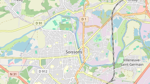 Carte de localisation de l'évènement