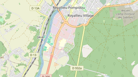 Carte de localisation de l'évènement