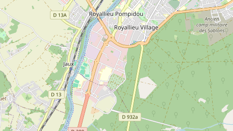 Carte de localisation de l'évènement