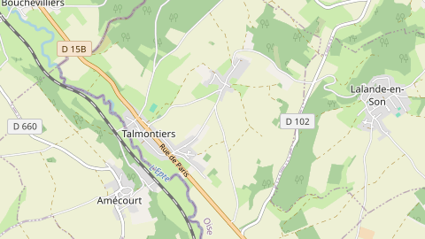 Carte de localisation de l'évènement
