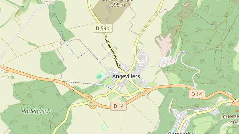 Carte de localisation de l'évènement