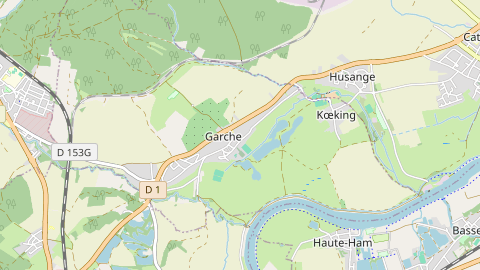 Carte de localisation de l'évènement