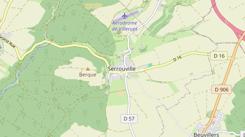 Carte de localisation de l'évènement