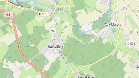 Carte de localisation de l'évènement