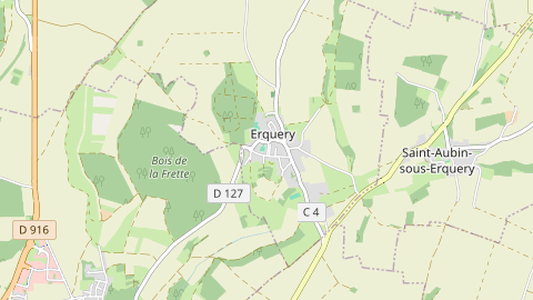 Carte de localisation de l'évènement