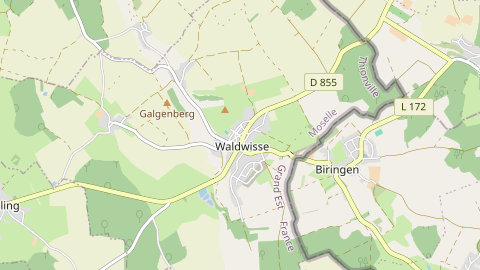 Carte de localisation de l'évènement