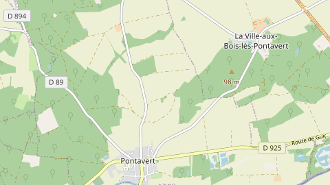 Carte de localisation de l'évènement