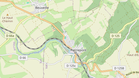 Carte de localisation de l'évènement