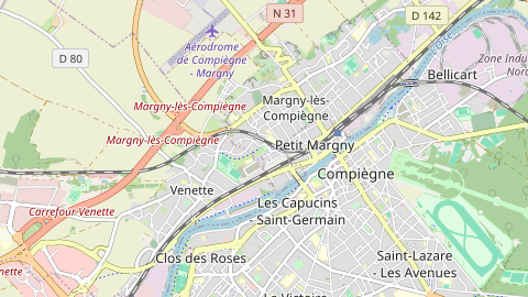 Carte de localisation de l'évènement