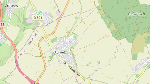 Carte de localisation de l'évènement