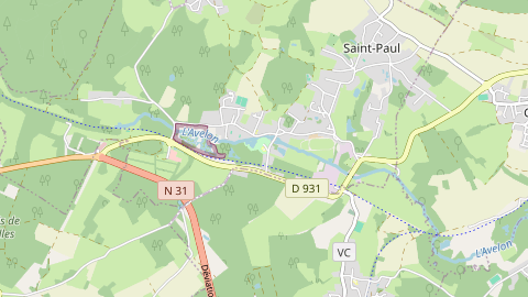 Carte de localisation de l'évènement