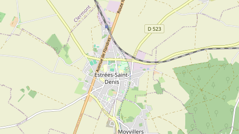 Carte de localisation de l'évènement