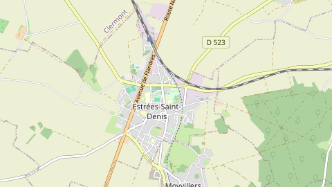 Carte de localisation de l'évènement