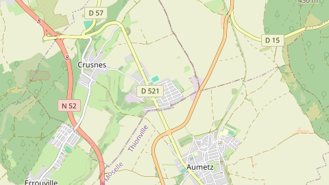 Carte de localisation de l'évènement