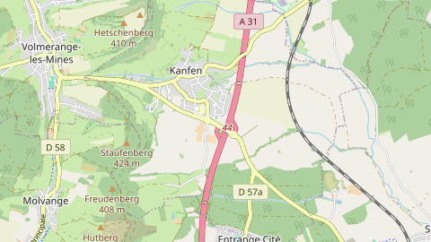 Carte de localisation de l'évènement