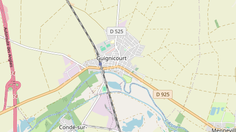 Carte de localisation de l'évènement