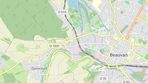 Carte de localisation de l'évènement