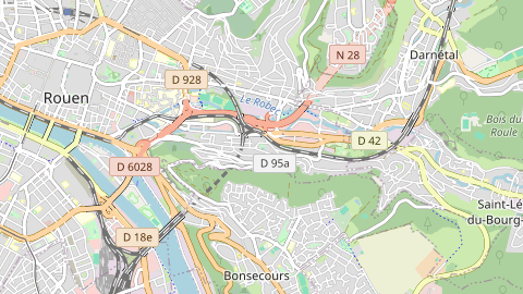 Carte de localisation de l'évènement