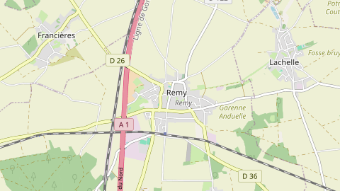 Carte de localisation de l'évènement