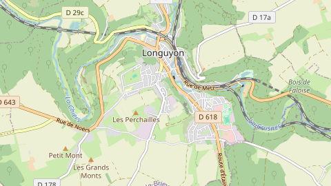 Carte de localisation de l'évènement