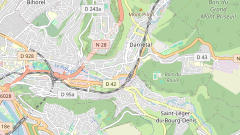 Carte de localisation de l'évènement
