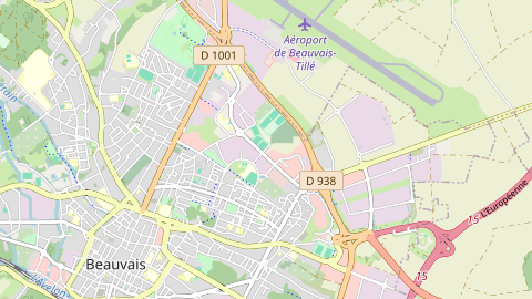 Carte de localisation de l'évènement