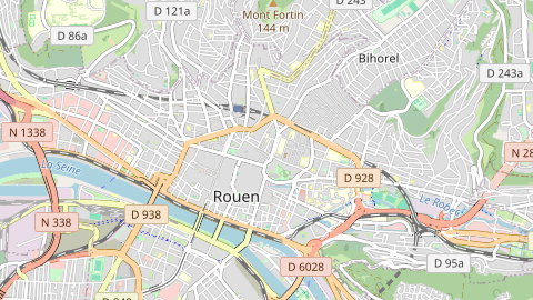 Carte de localisation de l'évènement