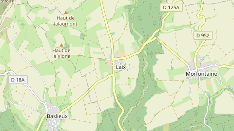 Carte de localisation de l'évènement